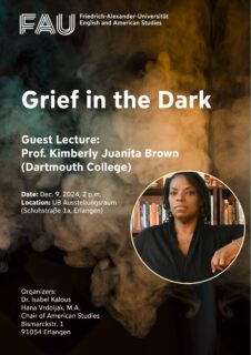 Zum Artikel "Grief in the Dark — Guest Lecture by Prof. Kimberly Juanita Brown (Dec. 9, 2024)"